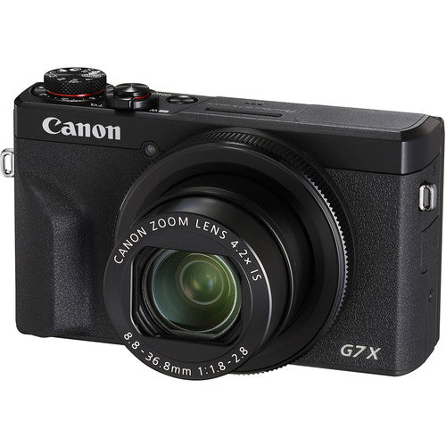 Canon Power Shot G7X Mark III 20MP Camera Black – Mojo Cameras