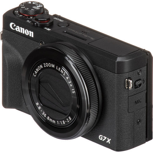 Canon Power Shot G7X Mark III 20MP Camera Black – Mojo Cameras