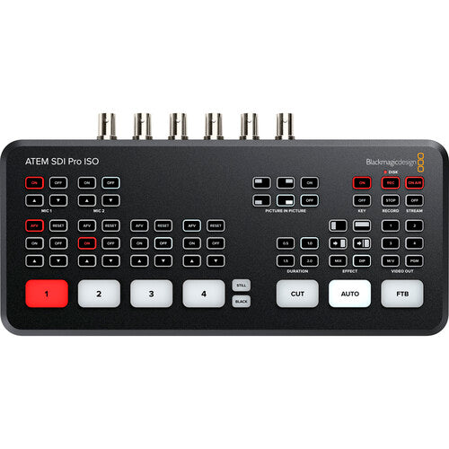 ATEM Mini プロダクションスイッチャー Blackmagic ATEM Mini Pro Stream Switcher – Mojo Cameras