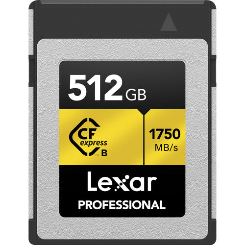 Lexar Professional CFexpress Type B 512GB Read 1750MB/s Write 