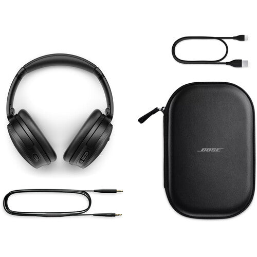 Bose quintcomfort 45 ブラック ワイヤレス 有線プラグ付き Bose Quiet Comfort 45 Wireless Headphones Black – Mojo Cameras