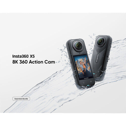 Insta360 X5 360 Action Camera Essentials Bundle – Mojo Cameras