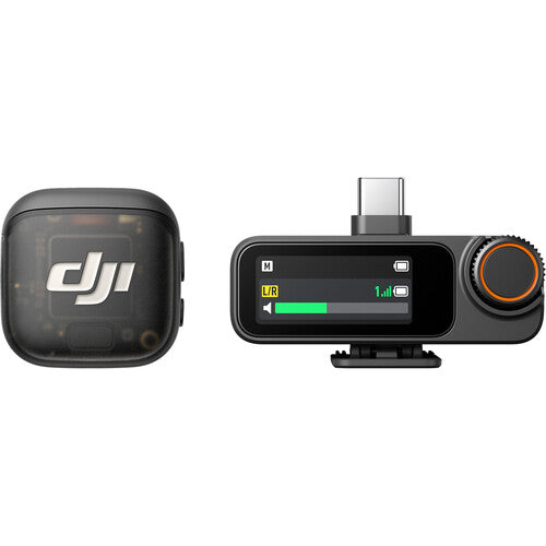 DJI MIC 3 ワイヤレスマイクロフォン DJI MIC 3 (1TX + 1RX) Wireless Microphone, Lightweight And Easy To