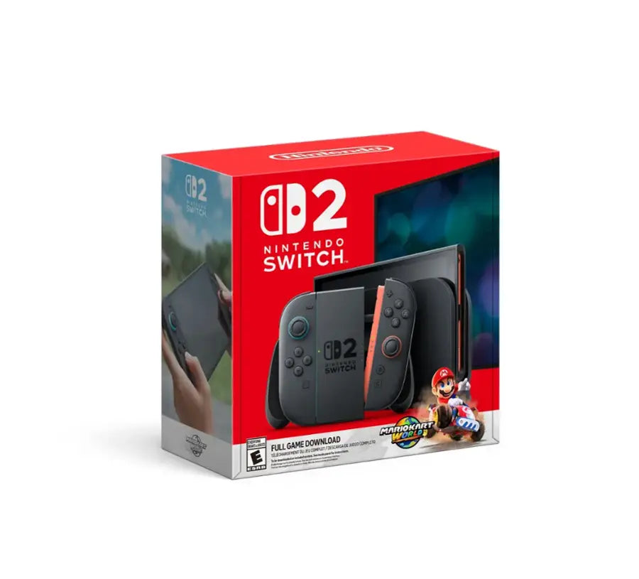 Switch 2 + Mario Kart World Bundle - Nintendo Switch 2 – Mojo Cameras