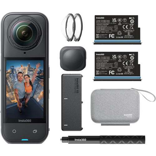 Insta360 X5 360 Action Camera Essentials Bundle – Mojo Cameras